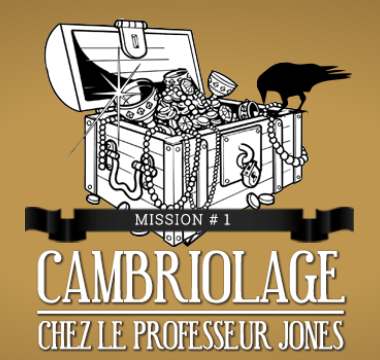 Cambriolage chez le Professeur Jones